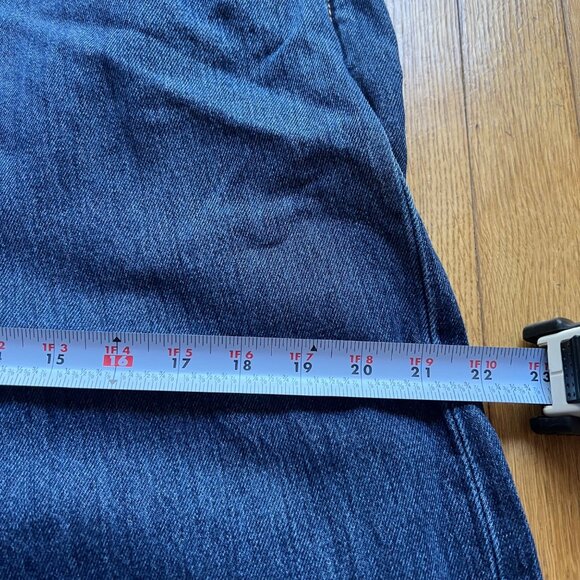 Vintage Levi's Mens W34 L34 Blue 501 Original Fit Button Fly Denim Jeans - Picture 12 of 16